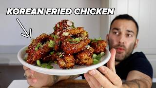 CRISPY Korean Fried Chicken Recipe  The Ultimate KFC You NEED to Try [upl. by Ahsinawt]