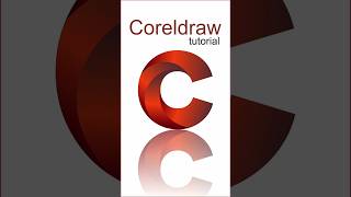 Coreldraw Tutorial convert C letter to 3d Design Tips coreldrawtutorial logodesign [upl. by Harak40]