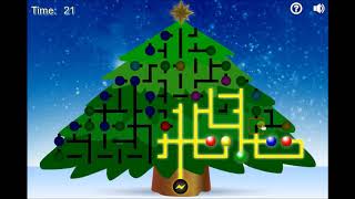 Norad Christmas Tree LightUp Game  Fast Time  58 Seconds [upl. by Adebayo]