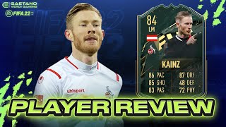 FLORIAN KAINZ 84  Lohnt sich die SBC  FIFA 22 Player Review [upl. by Lap]