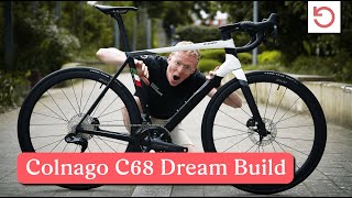 THE ULTIMATE ROAD BIKE BUILD  Colnago C68 2024  Full Bike Build [upl. by Martica]