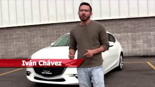 Mazda 3 hatchback 2017 el renovado japonés en Autos con Ivan Chavez [upl. by Flossi]