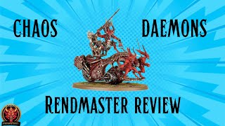 Chaos Daemons Rendmaster Review  10th Edition Index [upl. by Hayden919]