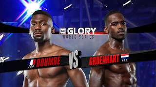 FULL MATCH  Cedric Doumbé vs Murthel Groenhart  Welterweight Title Fight GLORY 44 Chicago [upl. by Eannej]