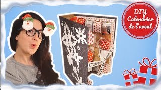 DIY calendrier de lavent LIVRE  christmas noel calendar diy [upl. by Daniella]