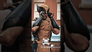 Deadpool and Wolverine deadpool wolverine mcu edit 4kstatus deadpoolvswolverine wolverin [upl. by Nessy]