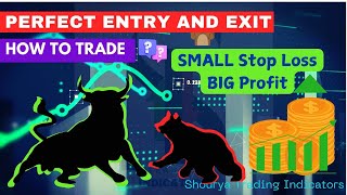 Trend indicator and Trend reversal indicator explained  How to trade with small stop loss loss [upl. by Liagibba881]