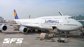 Lufthansa  747 8  First Class  Frankfurt FRA to Chicago ORD  TRIP REPORT [upl. by Shishko]