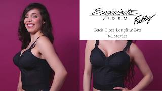 Exquisite Form Posture Longline Bra [upl. by Bergess556]