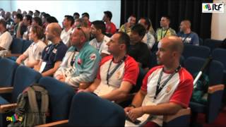 03 ITF World Championship 2015 Jesolo Italy  Umpire and Coach Meeting [upl. by Diella]