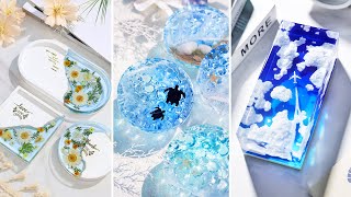 Creative Resin DIY 20 Easy and Beautiful Craft Ideas [upl. by Adivad]