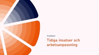 Tidiga insatser och arbetsanpassning [upl. by Haianeb]