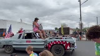 Lind Combine Demolition Derby and Glacier National Park  RV Summer Review [upl. by Eednil800]