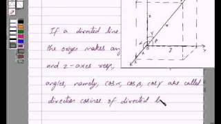 ExampleFind Direction Cosines [upl. by Roskes247]