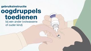 Oogdruppels bij een ander volwassene of ouder kind [upl. by Kalagher550]