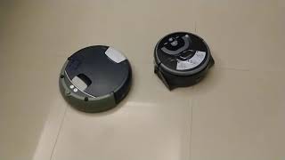 Irobot Scooba VS Ilife Shinebot floor wash [upl. by Yadsendew]