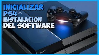 Inicializar PS4 y realizar instalación del software 🚑 [upl. by Jac1]