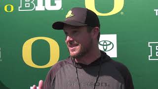 Dan Lanning  Fall Camp  Day 3 [upl. by Dasie]