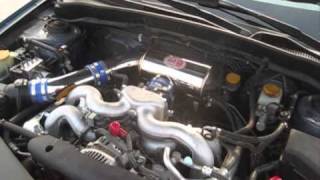 Impreza 20r magnaflow exhaust  intake  ecu [upl. by Ylak]