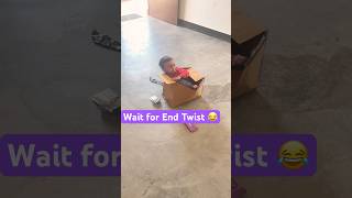 He Prabhu ye kya hua 😂😂twist ternding viralshorts funny cutebaby AnjaneyaDreams [upl. by Onairelav465]