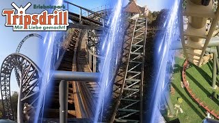 Alle Achterbahnen im Erlebnispark Tripsdrill  Onride POV [upl. by Dranel]