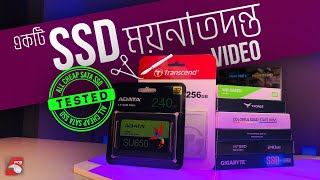 Almost All Budget SATA SSD Reviewed  Walton Transcend Team Colorful Gigabyte WD ADATA [upl. by Barbour]