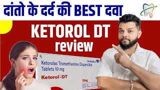 Ketorol DT Review In Hindi  Medicine For Dental Pain [upl. by Ynnob]