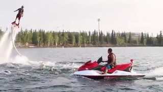 Flyboarding Yellowknife Canada [upl. by Atsed601]