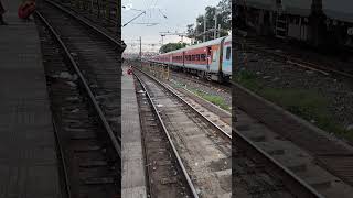 train trainlover railway station indianrailways railfans [upl. by Ellehcen]