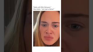 Best memes on the internet part 126 🤣 Adele shorts celebrity funny fyp memes viral [upl. by Bahner]