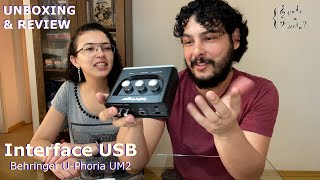 Behringer UM2  Unboxing e Review com Baixo [upl. by Assirec]