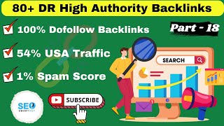 80 DR High Authority Backlinks Site  USA Traffic instantapprovallinks  Dofollow Backlinks [upl. by Leggat]