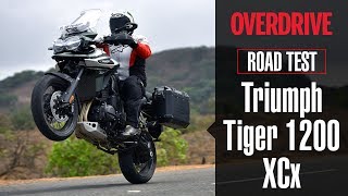 2018 Triumph Tiger 1200 XCx  Road Test  OVERDRIVE [upl. by Ulah]