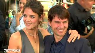 Tom Cruise kiss Katie Holmes at the Batman Begins Premiere [upl. by Karie600]