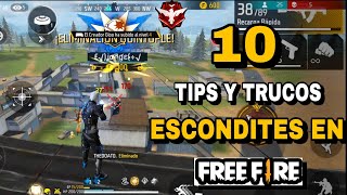 10 MEJORES LUGARES PARA CAMPEAR EN FREE FIRETIPS TRUCOS Y ESCONDITES 2024 [upl. by Zebulen]