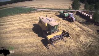 GoPro New Holland TX30 bei der Getreideernte Ernte 2015 [upl. by Yelats]