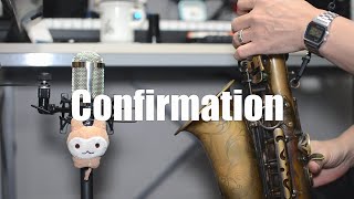 Confirmation  from Easy Solo Example for Alto Sax by Yasuhiro Fujii [upl. by Ayardna]