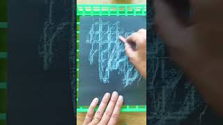 Texture Rubbings Art Technique 😮 for Beginners artideas arttips satisfying artideasforkids [upl. by Annailuj761]