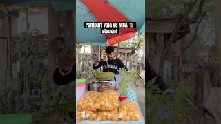 Panipuri vala VS MBA student  Vimal Gupta  funnyvideo panipuri foodie foodlover [upl. by Em]