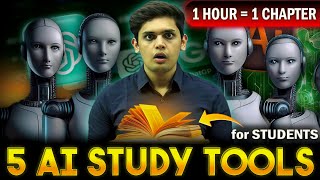 5 Secret Study Tools of Topper🔥 FREE AI Tools for Students Prashant Kirad [upl. by Seale]