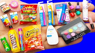 69 DIY MINIATURE REALISTIC HACKS AND CRAFTS  MINI FOOD DIY MAKEUP MORE DIY CRAFTS COLLECTION [upl. by Wil83]