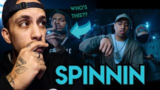 American Rapper Reacts to ONEFOUR amp Nemzzz  SPINNIN [upl. by Dragde]