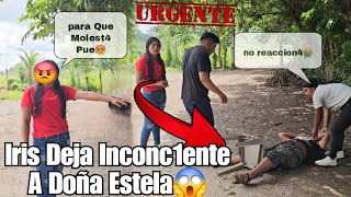 Iris De Un Gran Empuj0n Deja nconcient3 A Doña Estela‼️Sacaran A Iris Del Canal Por Pele0ner4😱 [upl. by Audwin505]