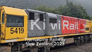 Transalpine Railway NZ 2023 [upl. by Licna]