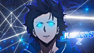 「Flawless 2 💙🥶」Solo Leveling「AMVEDIT」4K [upl. by Aikim]