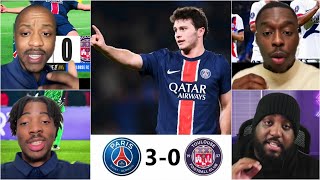 RÉACTIONS  PSG 30 TOULOUSE  LE BAYERN TREMBLE… [upl. by Akerley871]