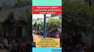 Junior teacher contract paper submission Keonjhar jt p1 junior teacher orientation jt [upl. by Eikciv450]