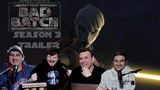 Bad Batch Season 3 Trailer Reaction  The 716th Attack Legion [upl. by Tayyebeb]