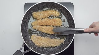 Filets de poisson croustillants aux céréales de blé  Ricardo Cuisine [upl. by Sartin]