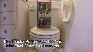 How to fix toilet leak  Fluidmaster allinone complete repair kit installation [upl. by Lomasi]